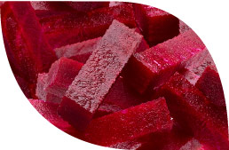 Beetroot slices - Product Masfrost