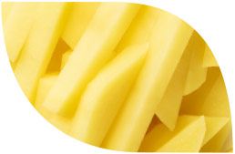 Potato slices - Product Masfrost